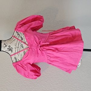 AQUA - Wear 2 ways Baloon on/off sleeve babydoll top